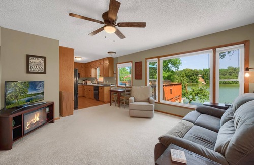 South Haven Cabin | NEW LISTING - Retreat to this Peaceful Family Lake Marie Cabin