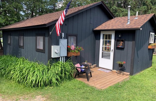 Remer Cabin | Newly remodeled lakeside cabin at Balsam Bay Resort on Big Sand Lake.