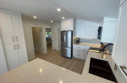 Victoria Road House | Newly renovated boathouse with beautiful views of sunrise on Balsam Lake
