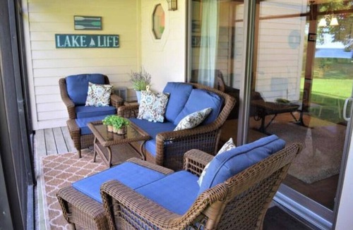 Onamia House | Newly renovated lakefront townhome with incredible views of Mille Lacs Lake