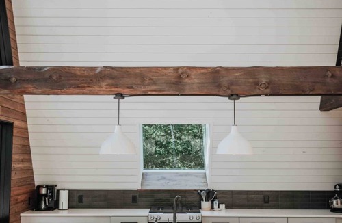 Rice Township House | Northwoods A-Frame Cabin Near Itasca State Park