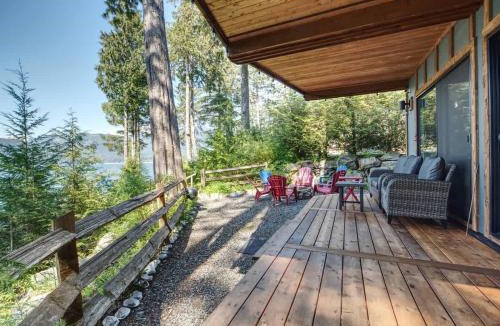 Port Renfrew House | Oceanfront view 2 entertainment areas -Pet Friendly
