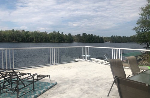 Georgian Bay Cottage | Over water Beach house with pickleball