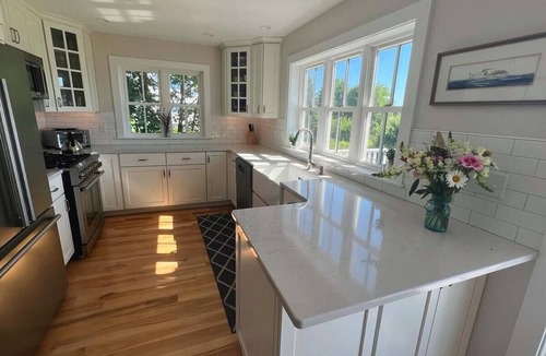 Cape Porpoise House | Overlooking Cape Porpoise Harbor, Sunlit Home