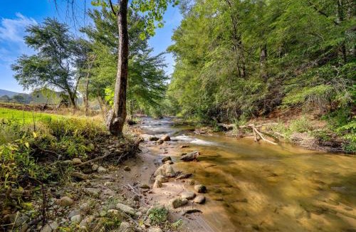 Purlear House | Peaceful Purlear Vacation Rental w/Creek Access!