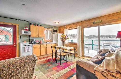 Outing Cabin | Pet-Friendly Outing Getaway w/Lake Access!