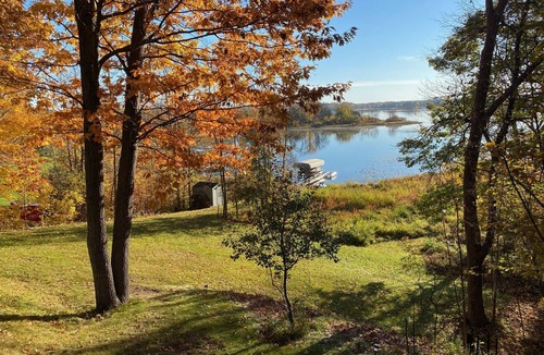 Aitkin House | Picturesque Getaway on Private Lakefront Property
