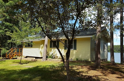 Crosslake Cabin | PONTOON INCLUDED - RELAXING FAMILY CABIN ON THE WATERS EDGE OF LAKE O'BRIEN