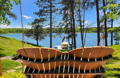Park Rapids House | Pontoon rental available! Sat.-Sat. in the summer months.