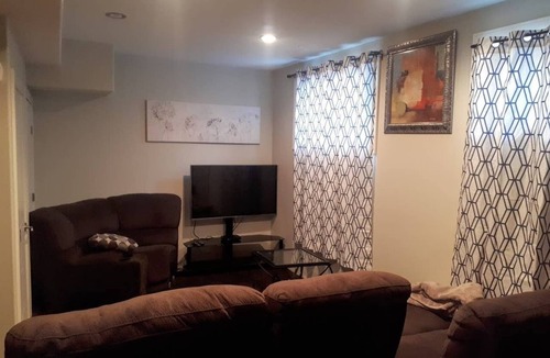 Timberlea Apartment | Private Basement Suite Fully Furnished