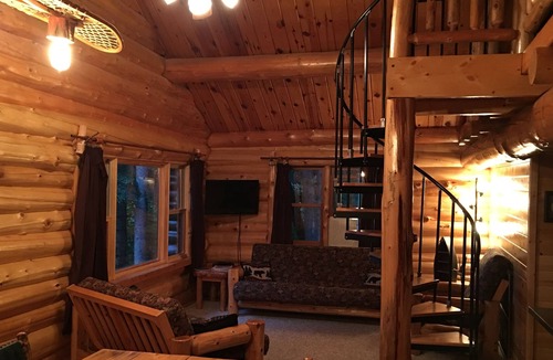 Marcell House | Private, Lake-front Log Cabin, no additional cleaning fees