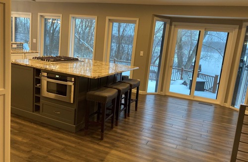 Maple Grove House | Private lakeshore home on secluded penninsula in the northwest suburbs