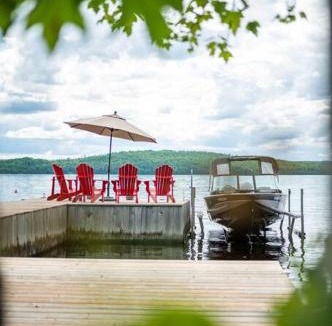 Madawaska Valley Ski Chalet | Private Off Grid Chalet Nestled in Nature With Waterfront Near Algonquin Park