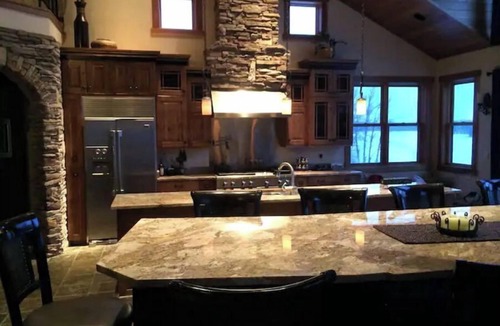 Puposky House | Private, Spacious, 10,000 Sq Ft Custom Built Lake Home w/Lakeside Cabin & 73 ac