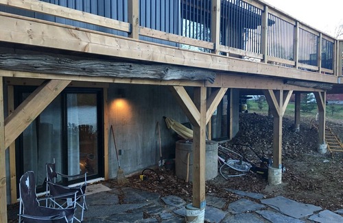 Highlands East Cottage | Quiet Lakefront Getaway - with Hot Tub & Wifi at Waters Edge 160 ft of Shoreline