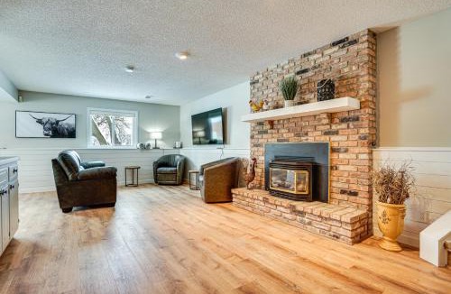 Blaine House | Renovated Blaine Farmhouse with Heated Pole Barn!