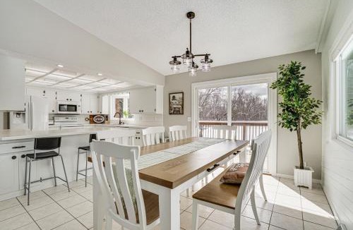 Blaine House | Renovated Blaine Farmhouse with Heated Pole Barn!