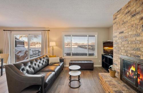 Champlin House | Riverfront Champlin Townhome with Deck and Water View!