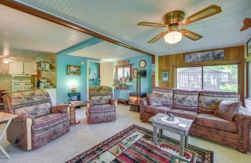 Pine City House | Riverfront Nature Getaway Near Downtown Pine City!
