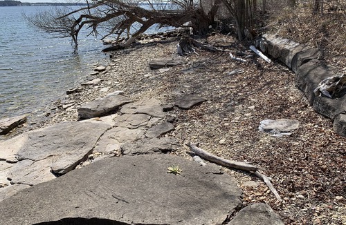 Elizabethtown-Kitley House | Room for two on mighty St. Lawrence River with 75 ft of water front.