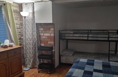 St. Williams House | Rustic 2 bedroom home with indoor fireplace.