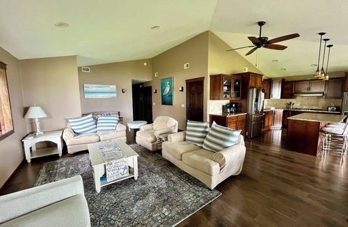 Isle House | Sandy Bottom Lake Home - Beautiful Views Steps from the Beach!