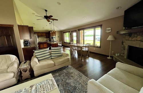 Isle House | Sandy Bottom Lake Home - Beautiful Views Steps from the Beach!