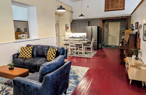 Manitoulin District House | School House Suite steps from Bridal Veil Falls in beautiful Kagawong