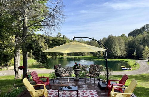 Clarington Cottage | Serene 5BR Cottage with Hot Tub, Pool Table, and lake
