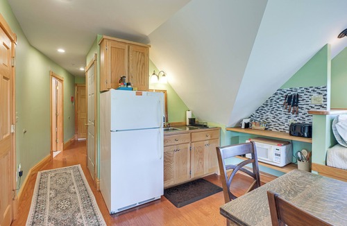 Surry Apartment | Shared Dock & Fire Pit: Peaceful Surry Studio!