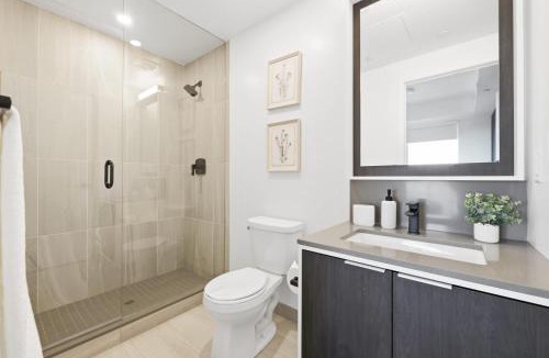 Islington - City Centre West Apartment | Sleek 2BR Condo with Private Patio & Parking