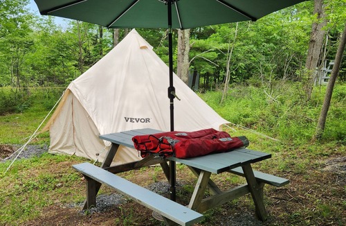 Frontenac RV Rental | Small family & pet friendly campground. Easy access to many public beaches.