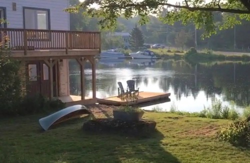 Coboconk House | Sought-after 2-bedroom boathouse apartment right on the Gull Rivern