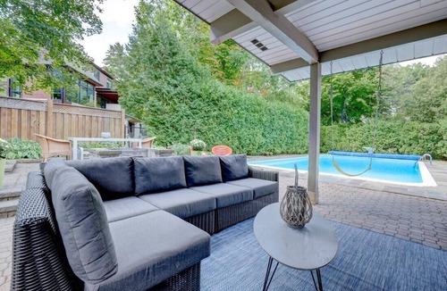 Clarkson-Lorne Park House | Spacious Bungalow, Heated Pool, Private Backyard