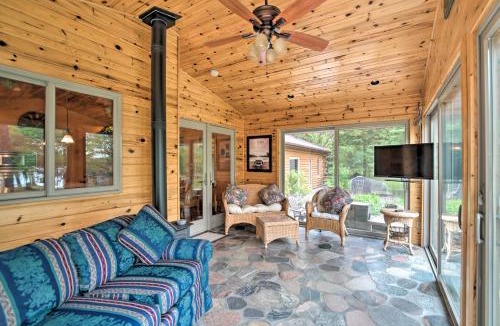 LaPorte House | Spacious Lakefront Home with Patio and Boat Dock!