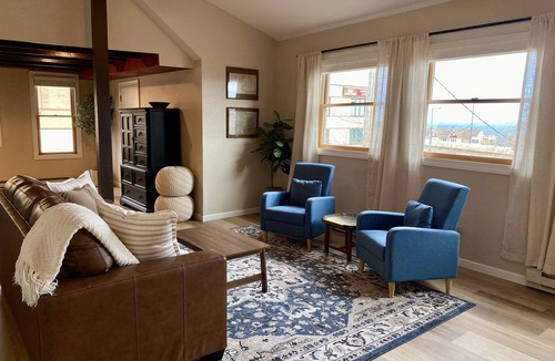 Endion Apartment | Spacious, renovated barn apartment within walking distance to Lake Superior.