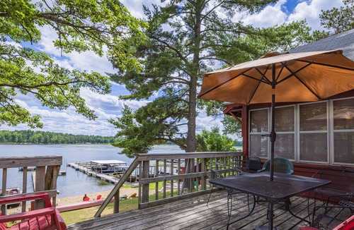 Walker Cabin | Steamboat Bay Resort Cabin 8 - Rustic with a touch of modern.
