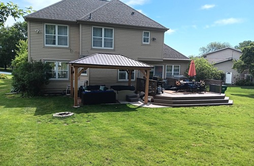 Maple Grove House | Stunning 5 BR, 2 King Bed, 2 Garage, 4 BTH Family Friendly Home with Hot Tub
