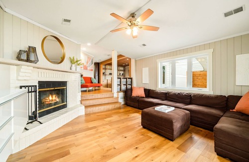 Big Lake Cabin | Sunset Retreat Lake Home - Pedal Boat, Canoe & Kayak Included