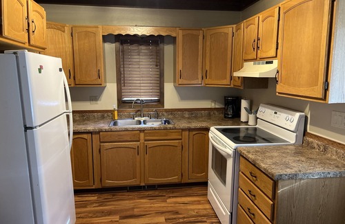 Luverne House | Sweet Retreat Main Floor 2 bedroom, 1 bathroom, Kitchen,Dining Room,Living Room+