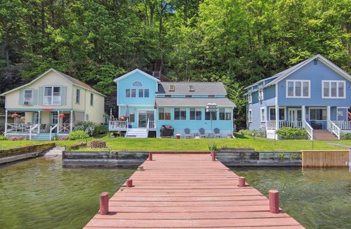 Ithaca House | The 65th Step - Lakefront Cottage + Private Dock