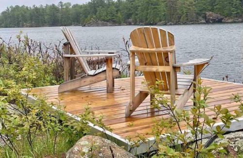 Byng Inlet Cottage | The Cedar: Awesome view + Bunkie!