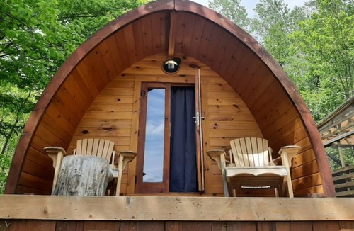 Golden Lake Cabin | The Escape Pod - No Neighbors!