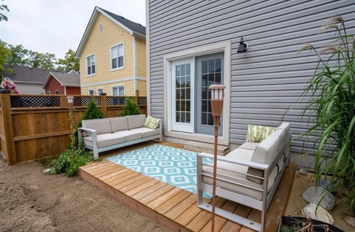 Grand Bend Cottage | The Grey Beach House! In the heart of Grand Bend