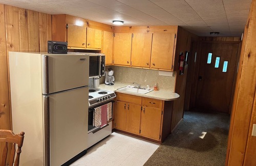 Marcell Cabin | The Pine Ridge Cabin on Spider Lake, Marcell Mn-Private lakeside with two docks.