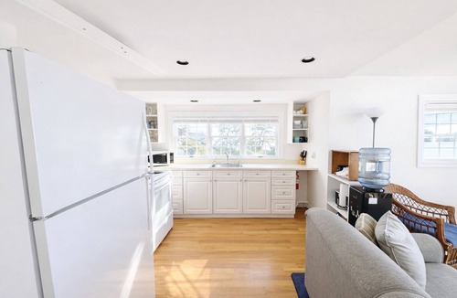 Bailey Island Apartment | This spacious 2nd floor garage apartment offers phenomenal open ocean views!