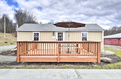 Pleasant Mount Cabin | Timeless Comfort with Starry Elegance