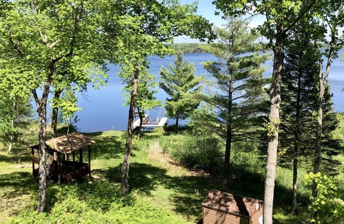 Emily House | Treetop Lake House on Private Wooded Acreage on the Lovely Lake Mary
