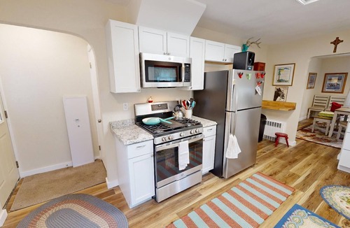 Clara City House | Turquoise Squirrel 27 : Lodge - walking distance to all amenities.