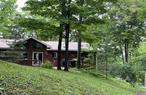 Dysart et al Cottage | Unique feature cottage, forest, trail, lake & more.